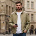 Men's Casual Zip-up Windbreaker