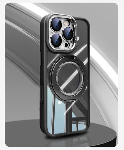 Durable Acrylic Plate & Detachable Lens Frame  Case Cover for iPhone