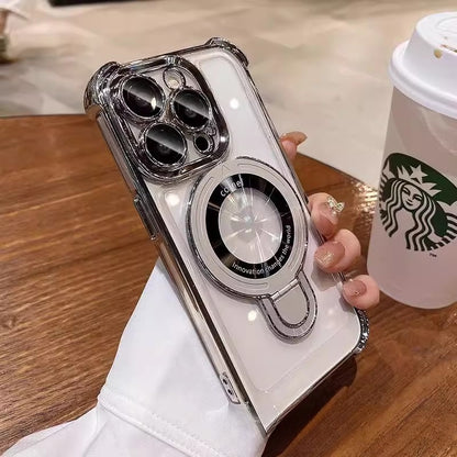 Corners Airbag & Magnetic Stand Case Cover for iPhone