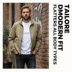 Men's Casual Zip-up Windbreaker