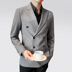 👑✨Men's Casual Double-Breasted Premium Blazer