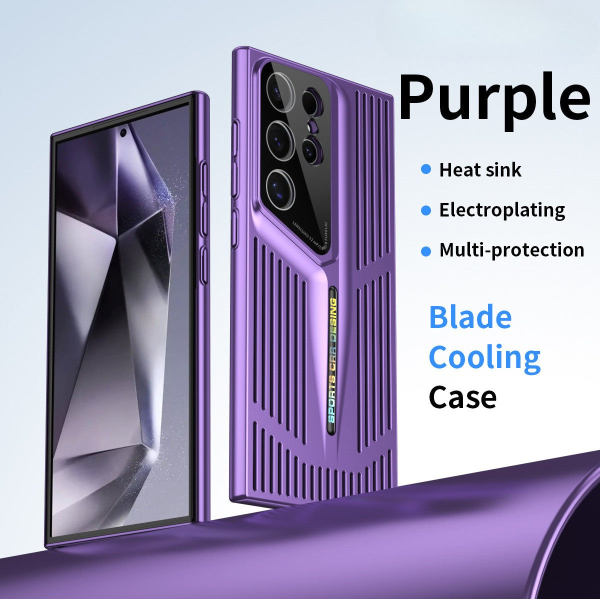 Blade Cooling Case Cover for Samsung S Series