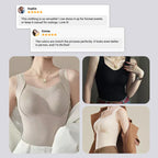 🔥 Cozy & Supported: Thickened Warm Tank Top with Shelf Bra! 👙