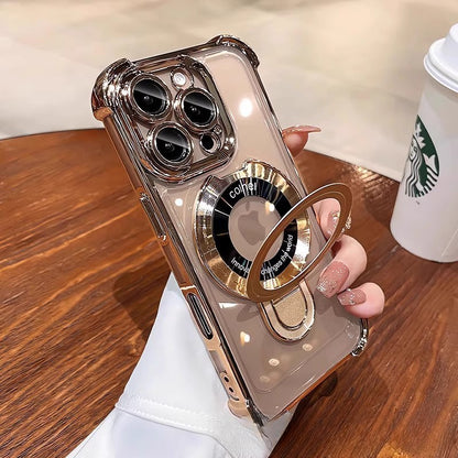 Corners Airbag & Magnetic Stand Case Cover for iPhone