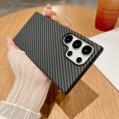 Kevlar Carbon Fibre Hard Case Cover for Samsung S Series
