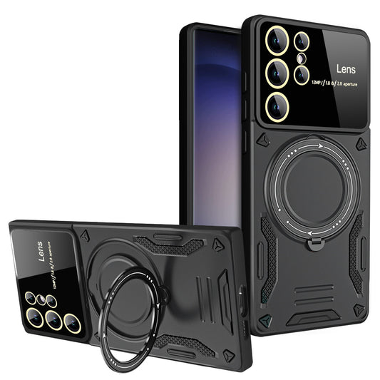 Tech Shield Magnetic Protective Case Cover for Samsung S Series
