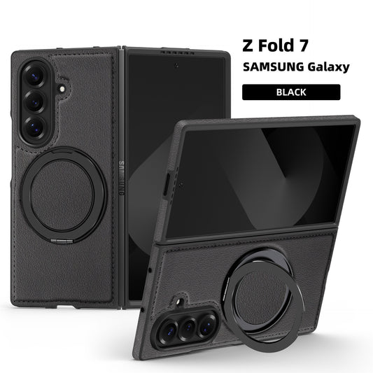 High-End Business Leather Case Cover for Samsung Fold Series