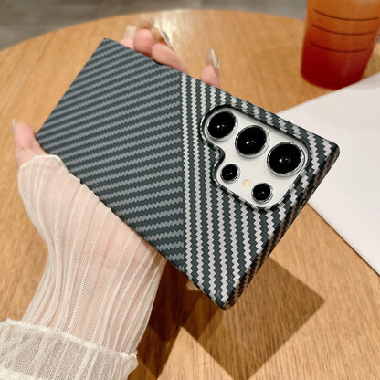 Kevlar Carbon Fibre Hard Case Cover for Samsung S Series