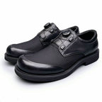 💥Free Shipping ✈️Knob Design Breathable Mesh Leather Shoes