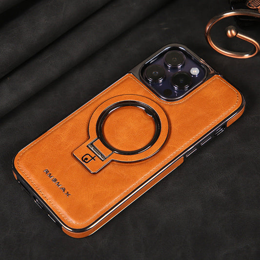 Thickened Leather Protective Case Cover for iPhone