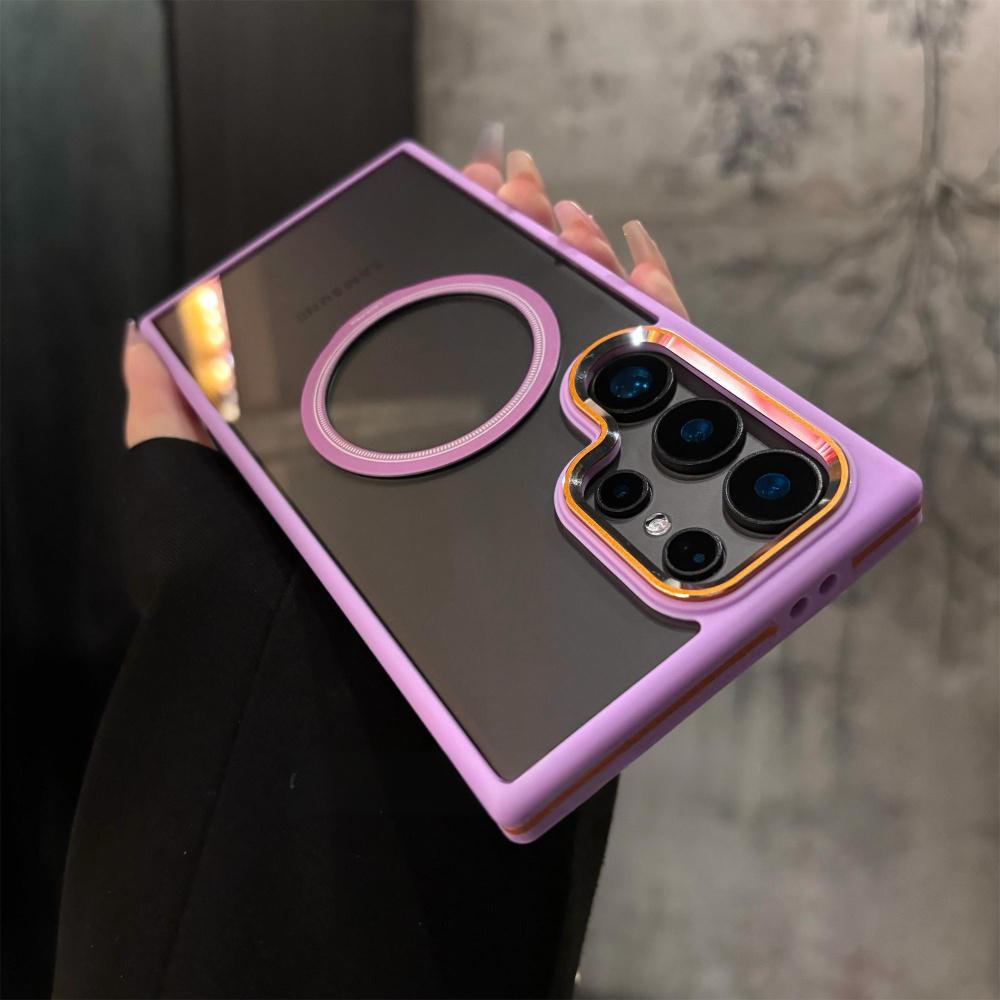 Two-Tone Metal Frame Case Cover for Samsung S Series