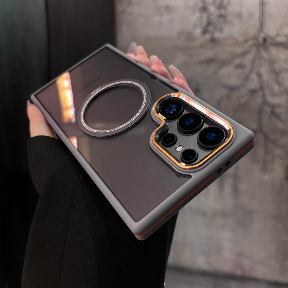 Two-Tone Metal Frame Case Cover for Samsung S Series