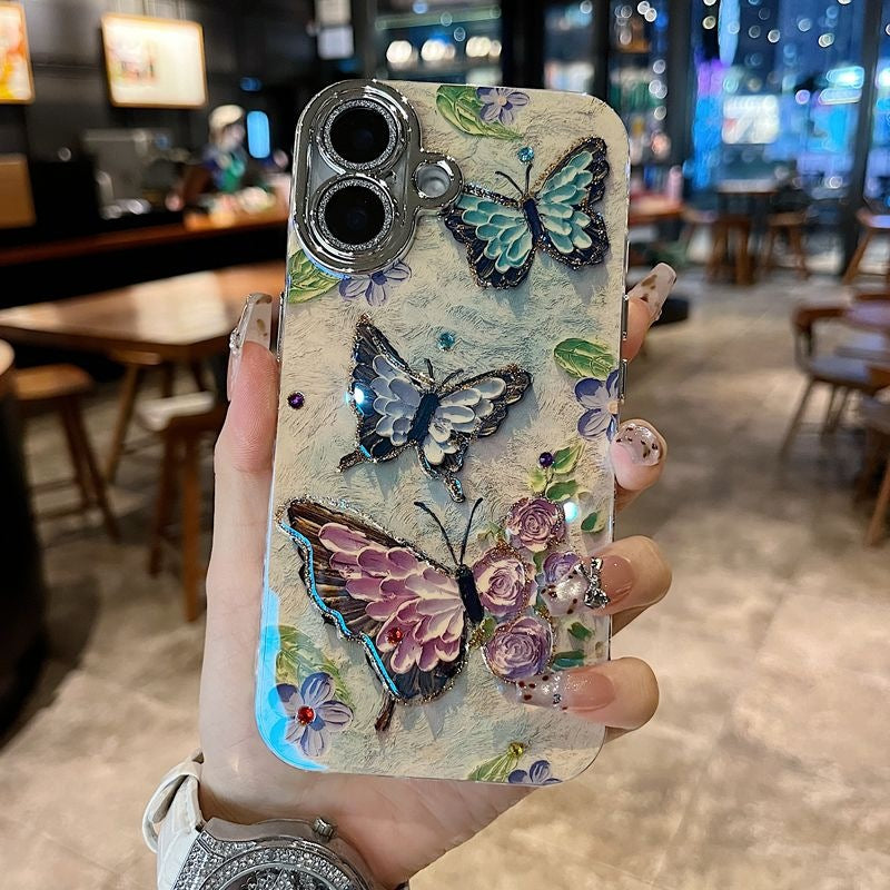 Watercolor Butterfly Case Cover for iPhone - Buy 2: 50% OFF 2nd🔥