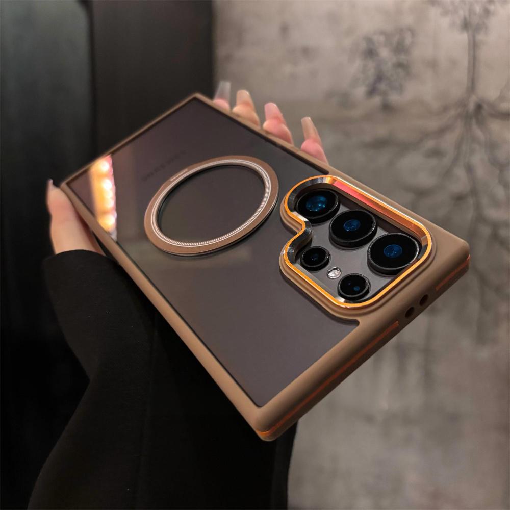 Two-Tone Metal Frame Case Cover for Samsung S Series