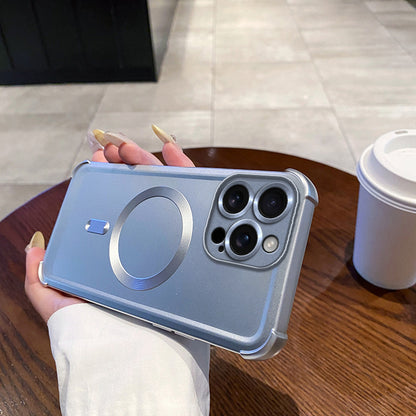 Metallic Magnetic Case Cover for iPhone