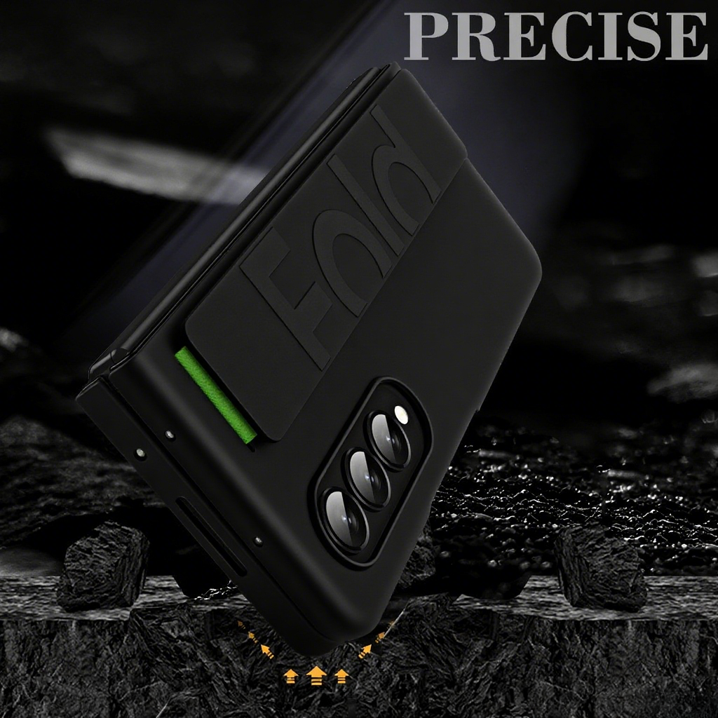 Frosted Case With Back Strap for Samsung Fold Series