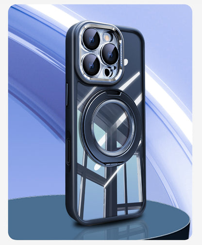 Durable Acrylic Plate & Detachable Lens Frame  Case Cover for iPhone