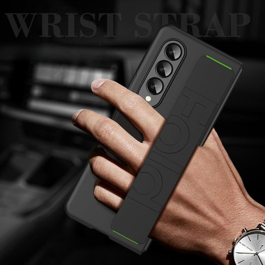 Frosted Case With Back Strap for Samsung Fold Series