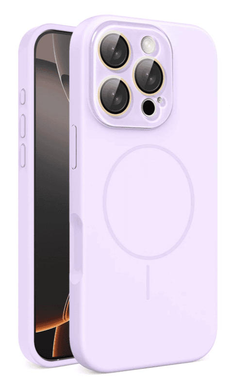 Adapts to side buttons & Liquid Silicone Magnetic Case Cover for iPhone