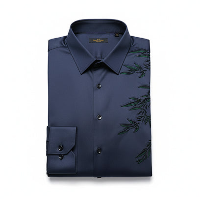 💥2025 HOT🔥Men's Thickened Print Lapel Button Down Shirts