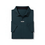 👑Fliwos Men’s Breathable Casual Lapel Wrinkle-free T-shirt