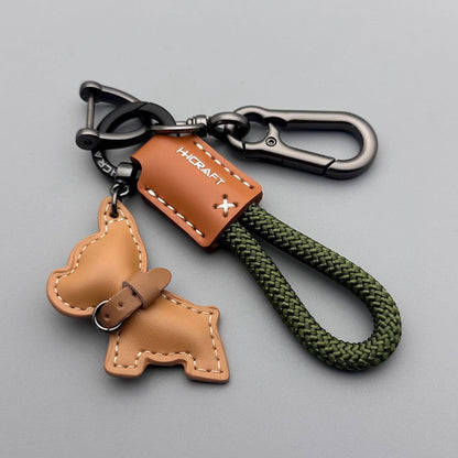 Leather Puppy Charm Paired with a Braided Bracelet-🔥Second Item at 50% OFF