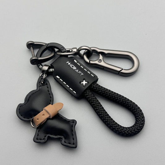Leather Puppy Charm Paired with a Braided Bracelet-🔥Second Item at 50% OFF