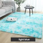 🔥 Gradient Color Plush Floor Mat