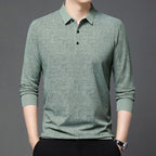 Men’s Half Button Lightweight Polo shirt
