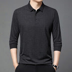 Men’s Half Button Lightweight Polo shirt