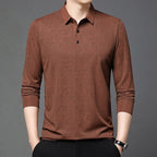 Men’s Half Button Lightweight Polo shirt