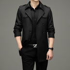 ✈️Free shipping✈️ Men's Double Breasted Trench Coat🧥