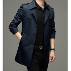 ✈️Free shipping✈️ Men's Double Breasted Trench Coat🧥
