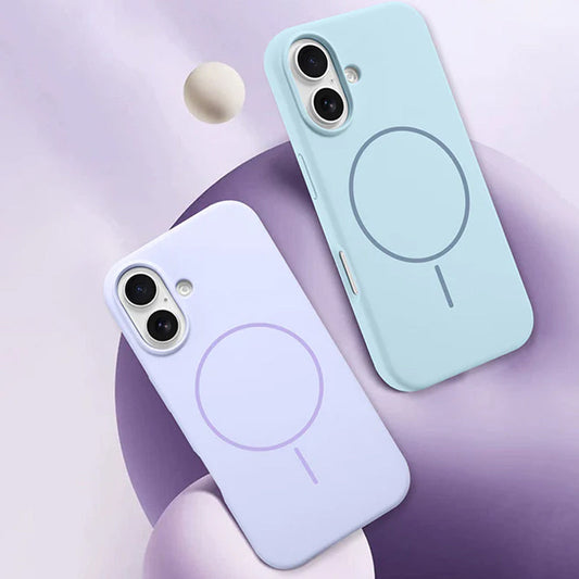 Minimalist Silicone Magnetic Phone Case