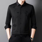 🔥2025 NEW-60% OFF🎍Men's Bamboo Print Casual Business Shirt👔