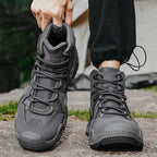 🥾Military-Grade Outdoor Work Boots/Waterproof & Slip-Resistant & Puncture-Resistant