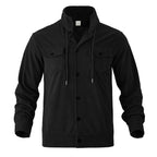 🔥Warm and Stylish✨Men's Corduroy Button-Down Long Sleeve Jacket