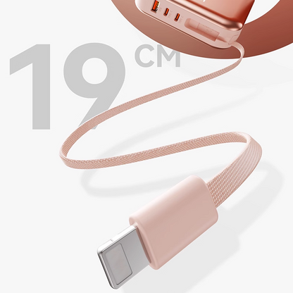 Portable Power Bank with Built-in Cables-🚀 Free Shipping 🚀