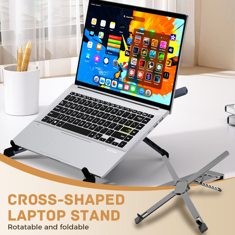 Rotatable Cross-Shaped Foldable Laptop Stand - ✈️Designated products with FREE SHIPPING✈️