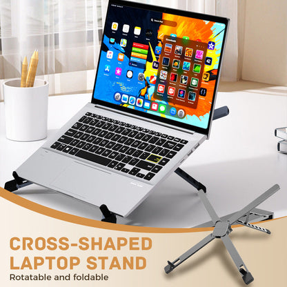 Rotatable Cross-Shaped Foldable Laptop Stand - ✈️Designated products with FREE SHIPPING✈️
