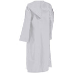 Solid-Color Hooded Robe Cloak