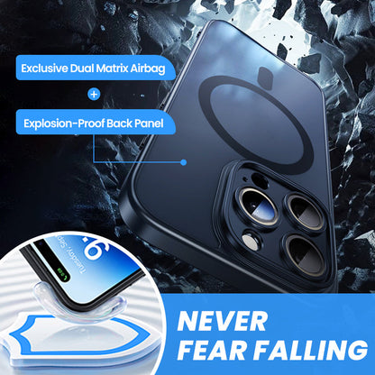 Translucent Shockproof Magnetic iPhone Case