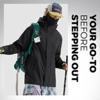 👑✨2025 New 3-in-1⛰️Fashionable Waterproof Windproof Outdoor Jacket-Free shipping✈️