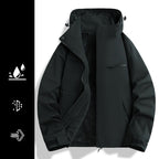 👑✨2025 New 3-in-1⛰️Fashionable Waterproof Windproof Outdoor Jacket-Free shipping✈️