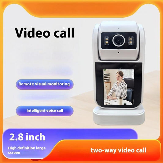 Home Security Camera with Speaker & Screen - ✈️ Order now enjoy free delivery ✈️