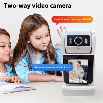 Home Security Camera with Speaker & Screen - ✈️ Order now enjoy free delivery ✈️