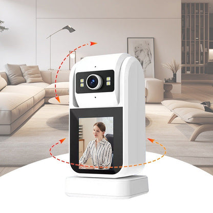 Home Security Camera with Speaker & Screen - ✈️ Order now enjoy free delivery ✈️