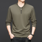💥Limited time 50% off🎉Men's Half Zip V-Neck Casual Henley Shirt