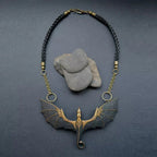 🎁New Year 49% OFF⏳Black Winged Flying Dragon Necklace