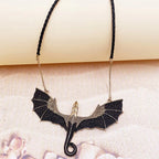 🎁New Year 49% OFF⏳Black Winged Flying Dragon Necklace